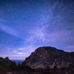 Starry night sky over Big Bend National Park, representative of StarStruck Glamping