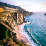 Big Sur coastal cliff landscape, representative of Fernwood Resort and Campground