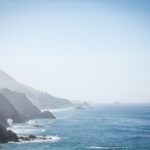 Big Sur coastline with cliffs, representative of Treebones Resort