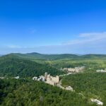 Scenic view of Hot Springs, Arkansas, representative of Starlight Haven Hot Springs