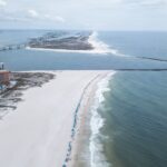 Orange Beach, Alabama coastline, representative of Timberline Glamping Company - Orange Beach