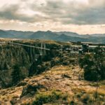 Royal Gorge cliffs and bridge near Canon City, Colorado, representative of Royal Gorge Yurts