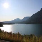 Saint Mary Lake at Glacier National Park, representative of Glacier Glamping